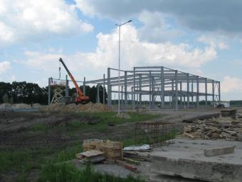 Будівництво сервісного центру з продажу техніки CLAAS ТОВ Крона Калинівка 26